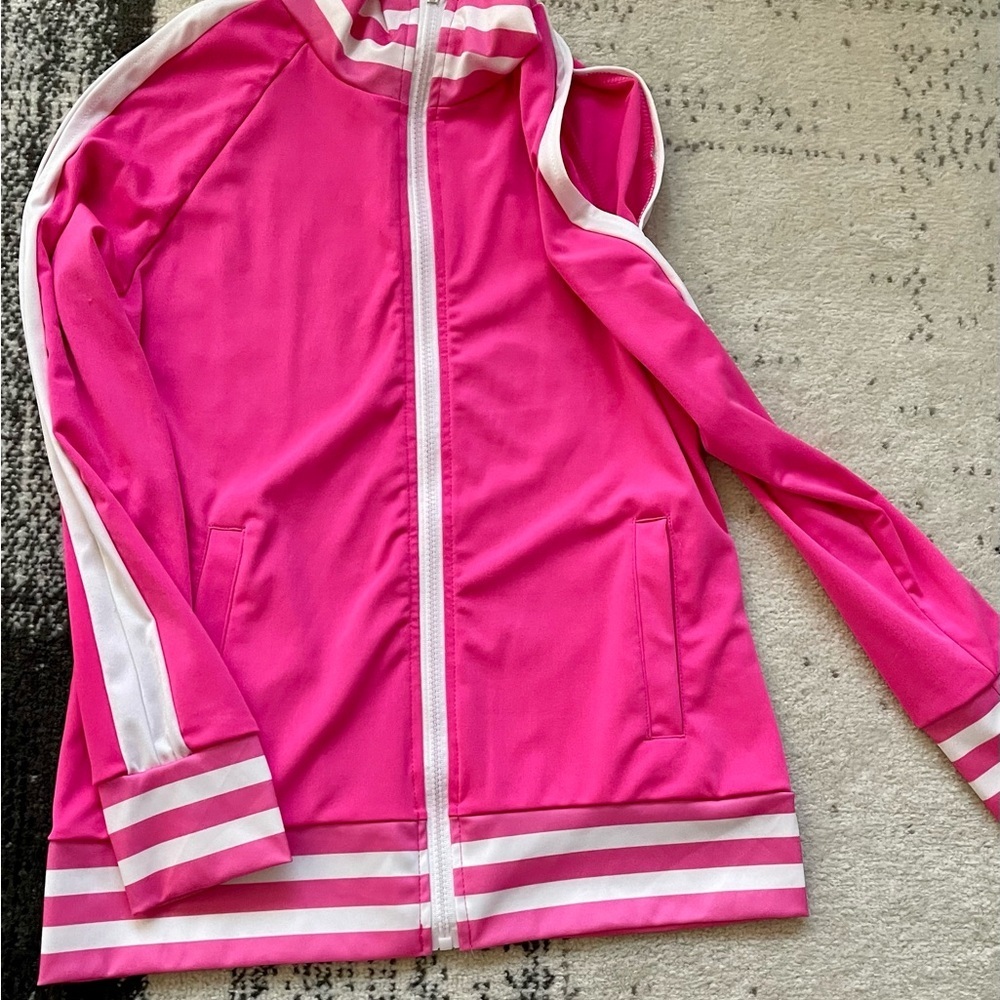 Pink and White Track Suit - Picture 3 of 5